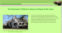 Desktop Screenshot of montessorichildrenshousems.com