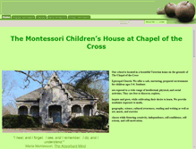 Tablet Screenshot of montessorichildrenshousems.com